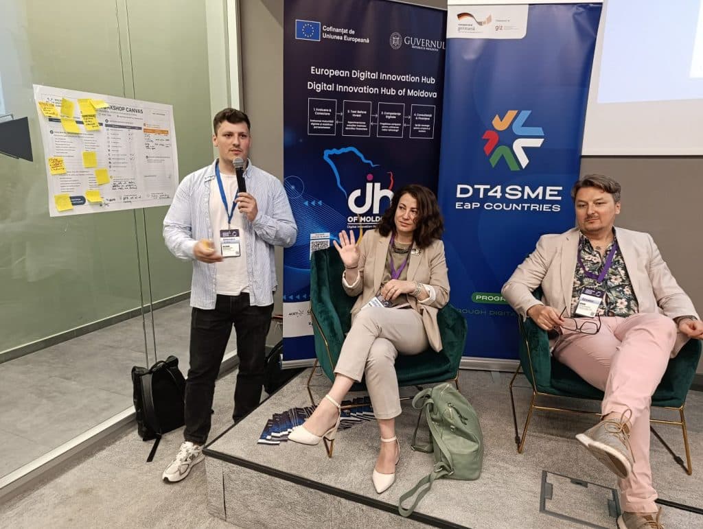EDIH “DIH of Moldova” Participated in the International “EDIH in Action” Workshop at Moldova Digital Summit 2026 — 13