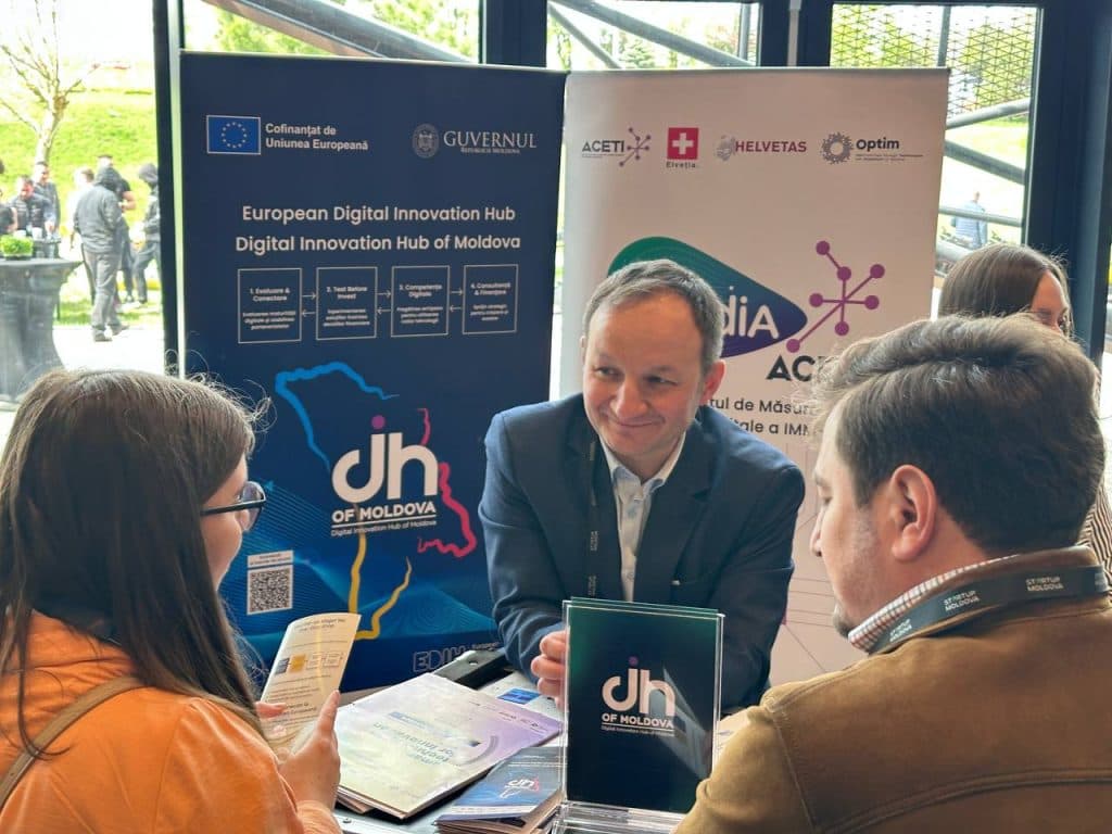 EDIH „DIH of Moldova”, partener general la Startup Moldova Summit 2026, prezentat în cadrul evenimentului — 15