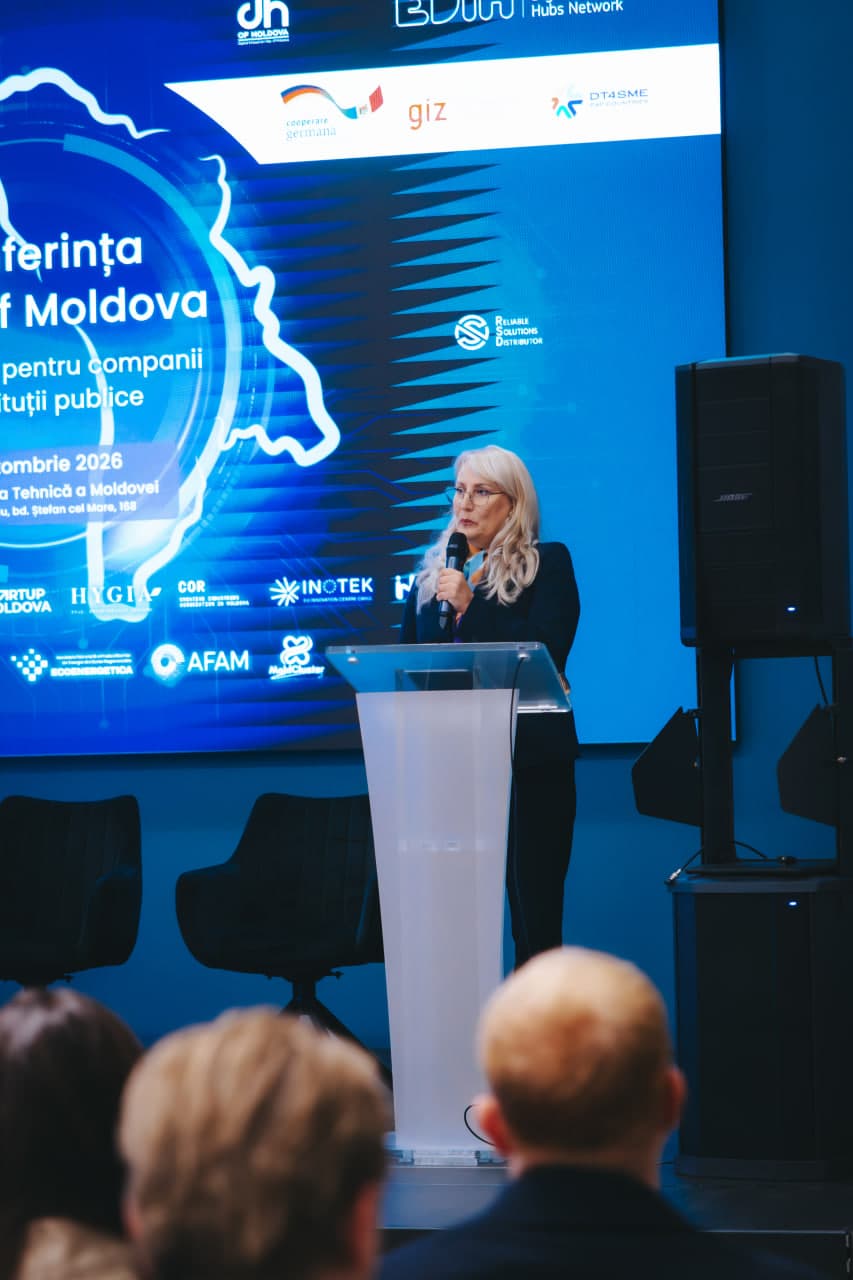 Digitalizare pentru companii și instituții publice: la Chișinău a avut loc prima conferință EDIH of Moldova — 7