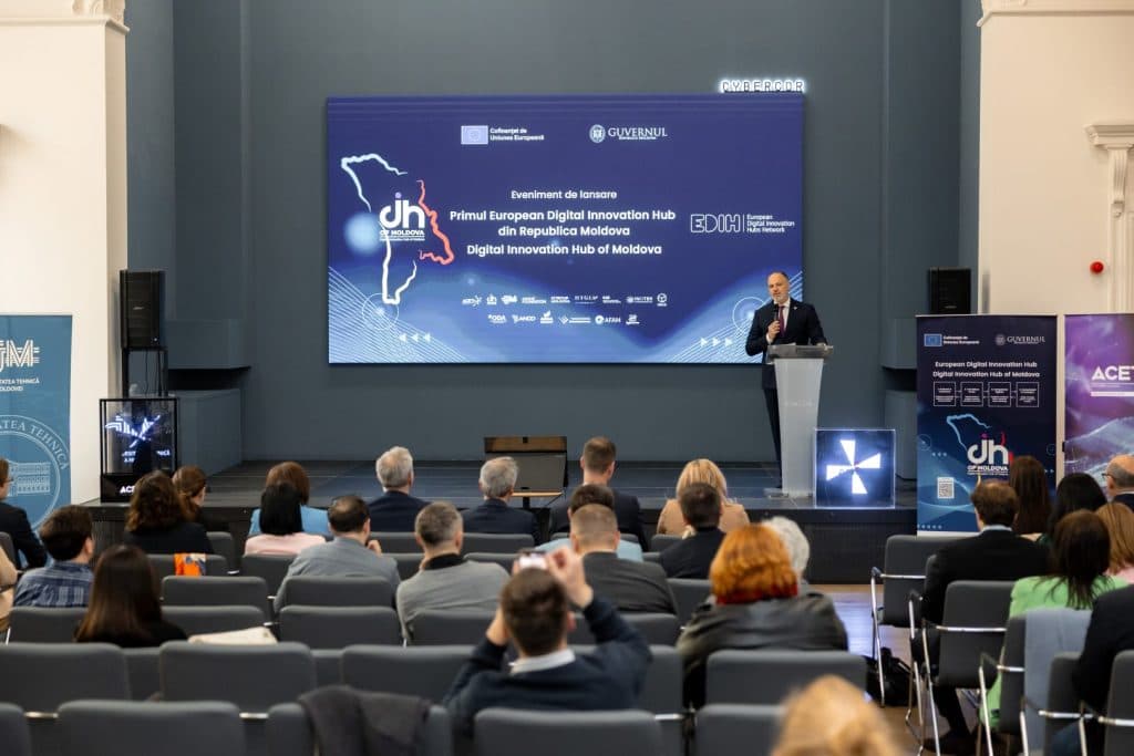 În Republica Moldova a fost lansat primul Hub European de Inovare Digitală – EDIH „DIH of Moldova” — 3