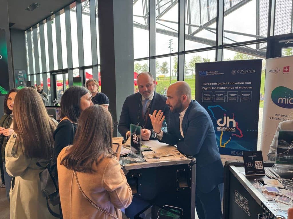 EDIH „DIH of Moldova”, partener general la Startup Moldova Summit 2026, prezentat în cadrul evenimentului — 14