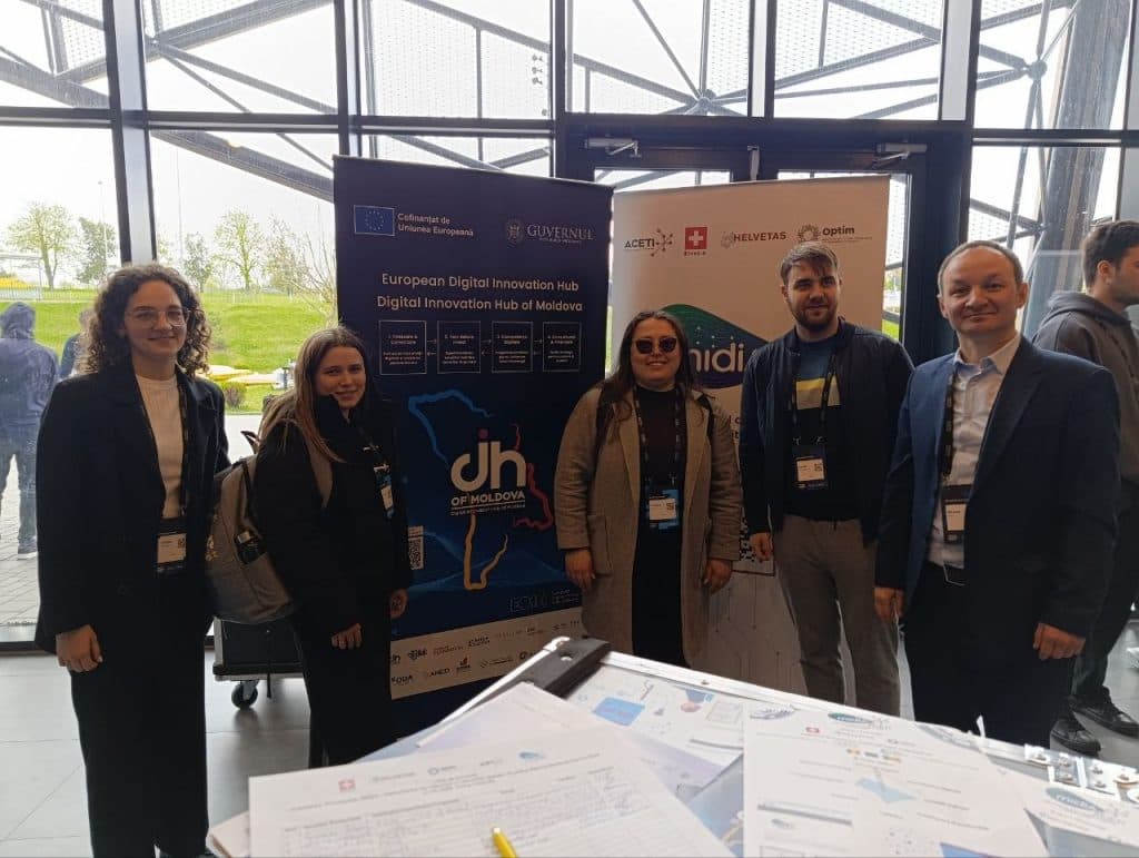 EDIH „DIH of Moldova”, partener general la Startup Moldova Summit 2026, prezentat în cadrul evenimentului — 12