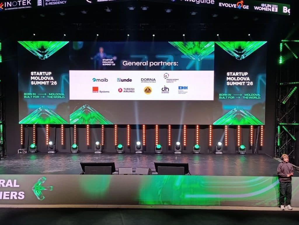 EDIH „DIH of Moldova”, partener general la Startup Moldova Summit 2026, prezentat în cadrul evenimentului — 13