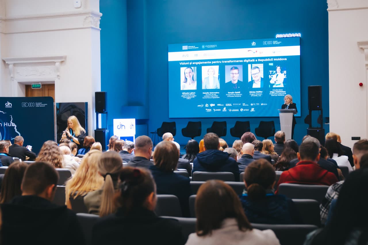 Digitalizare pentru companii și instituții publice: la Chișinău a avut loc prima conferință EDIH of Moldova — 4