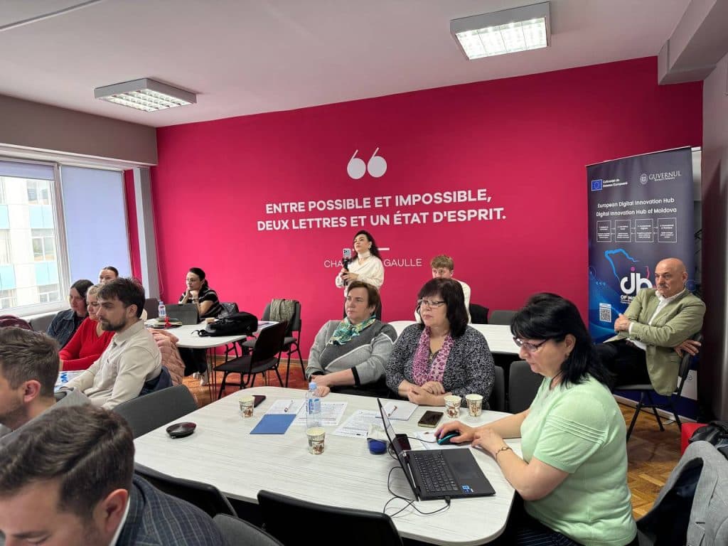 EDIH “DIH of Moldova” Presented During a Session Dedicated to the Digital Transformation of SMEs — 3