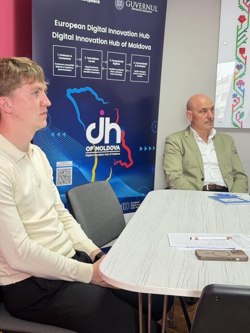 EDIH “DIH of Moldova” Presented During a Session Dedicated to the Digital Transformation of SMEs — 4