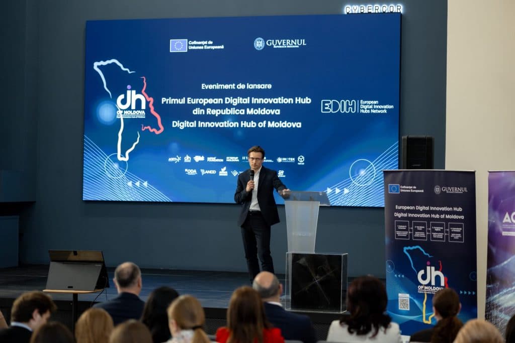 În Republica Moldova a fost lansat primul Hub European de Inovare Digitală – EDIH „DIH of Moldova” — 17