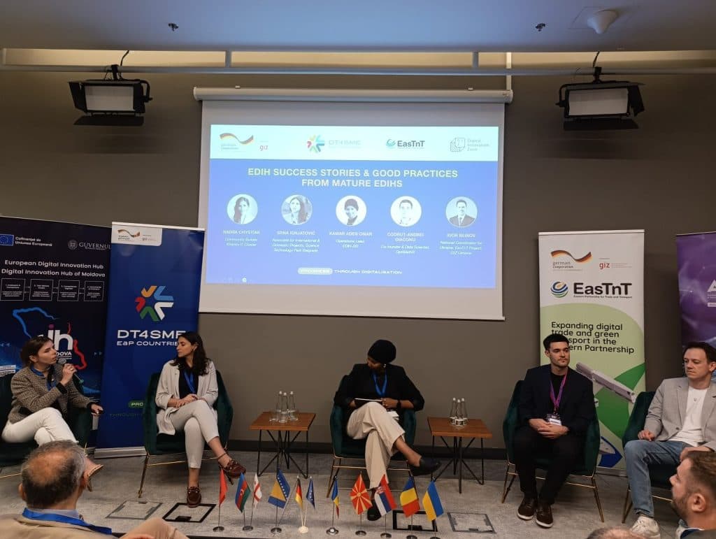 EDIH “DIH of Moldova” Participated in the International “EDIH in Action” Workshop at Moldova Digital Summit 2026 — 6