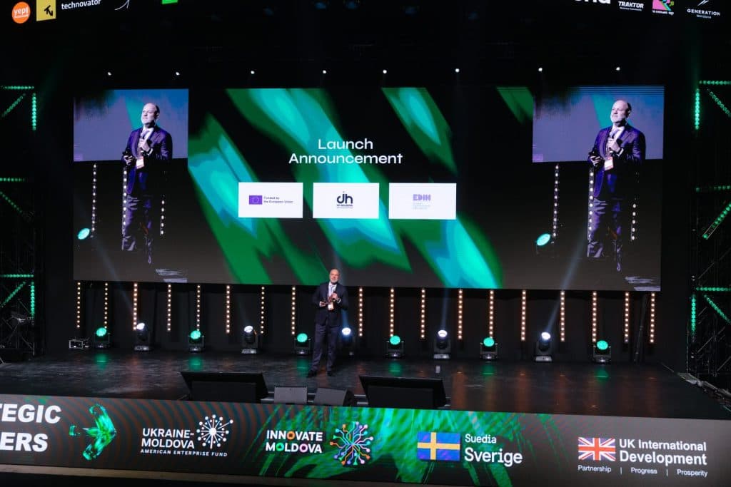 EDIH „DIH of Moldova”, partener general la Startup Moldova Summit 2026, prezentat în cadrul evenimentului — 4