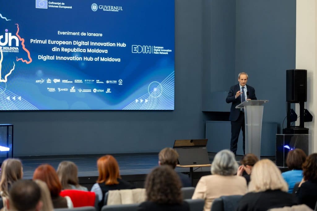 În Republica Moldova a fost lansat primul Hub European de Inovare Digitală – EDIH „DIH of Moldova” — 10