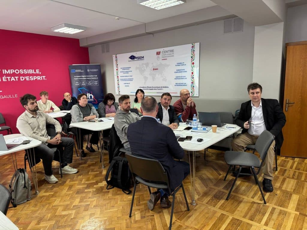 EDIH “DIH of Moldova” Presented During a Session Dedicated to the Digital Transformation of SMEs