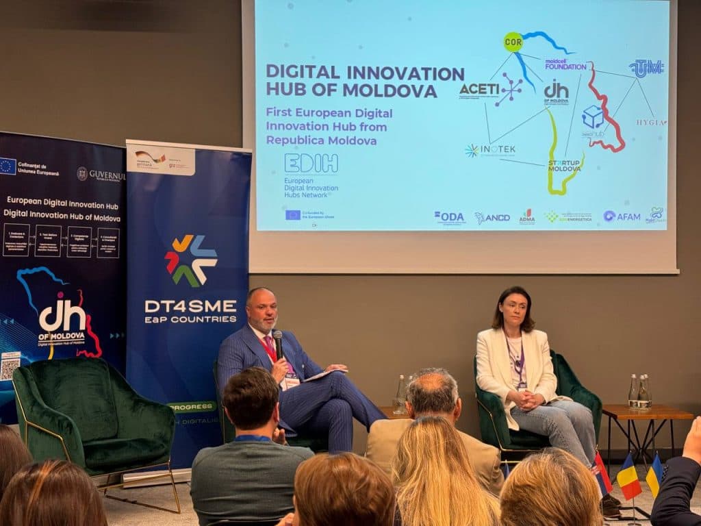 EDIH “DIH of Moldova” Participated in the International “EDIH in Action” Workshop at Moldova Digital Summit 2026 — 15