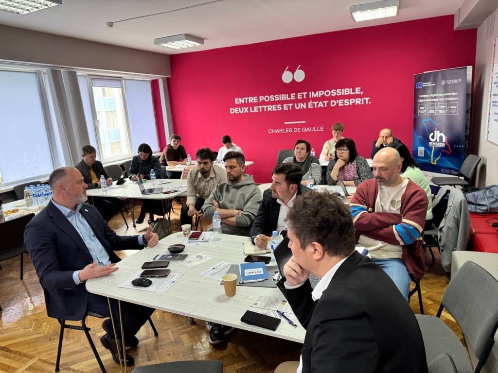 EDIH “DIH of Moldova” Presented During a Session Dedicated to the Digital Transformation of SMEs — 2