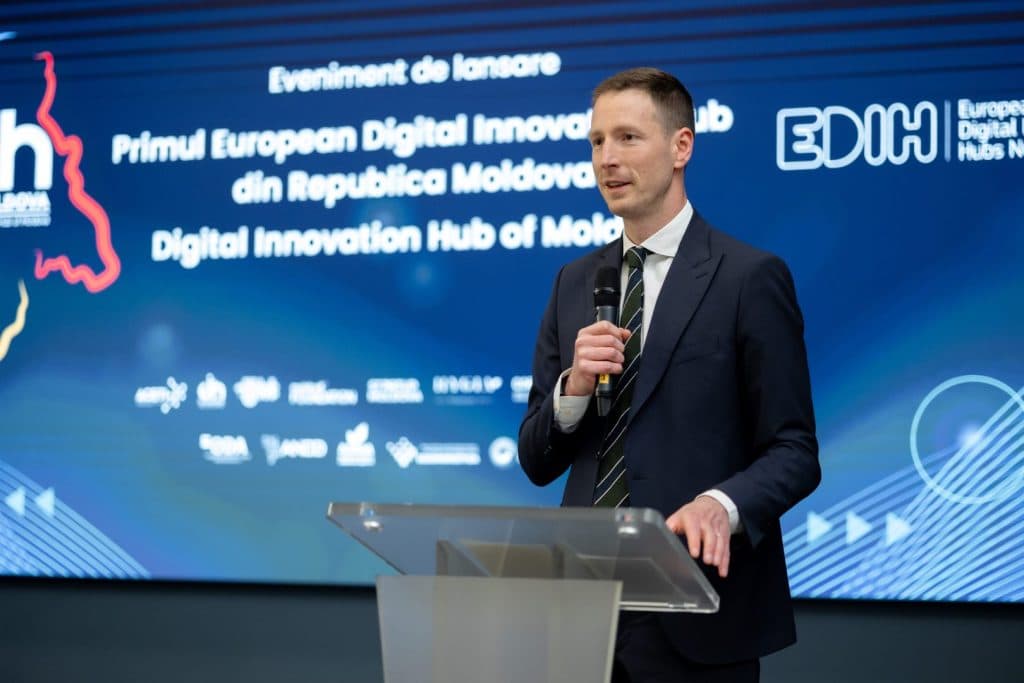 În Republica Moldova a fost lansat primul Hub European de Inovare Digitală – EDIH „DIH of Moldova” — 8