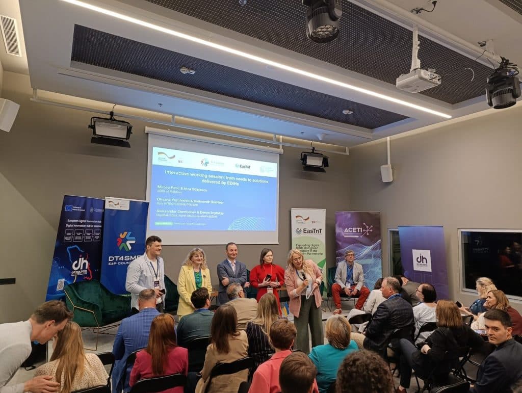 EDIH “DIH of Moldova” Participated in the International “EDIH in Action” Workshop at Moldova Digital Summit 2026 — 8