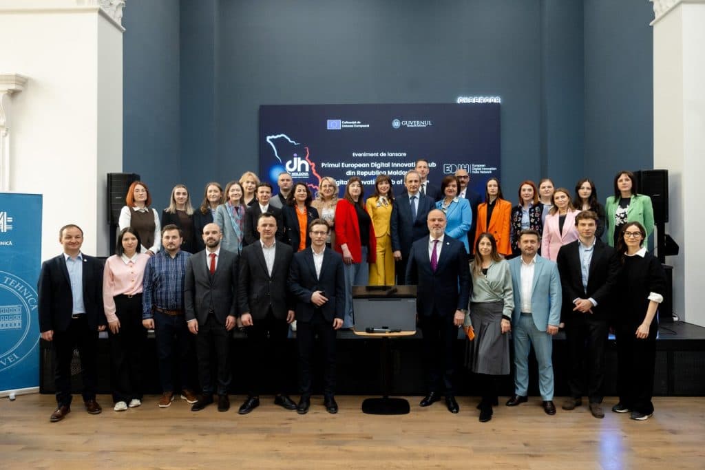 În Republica Moldova a fost lansat primul Hub European de Inovare Digitală – EDIH „DIH of Moldova” — 26