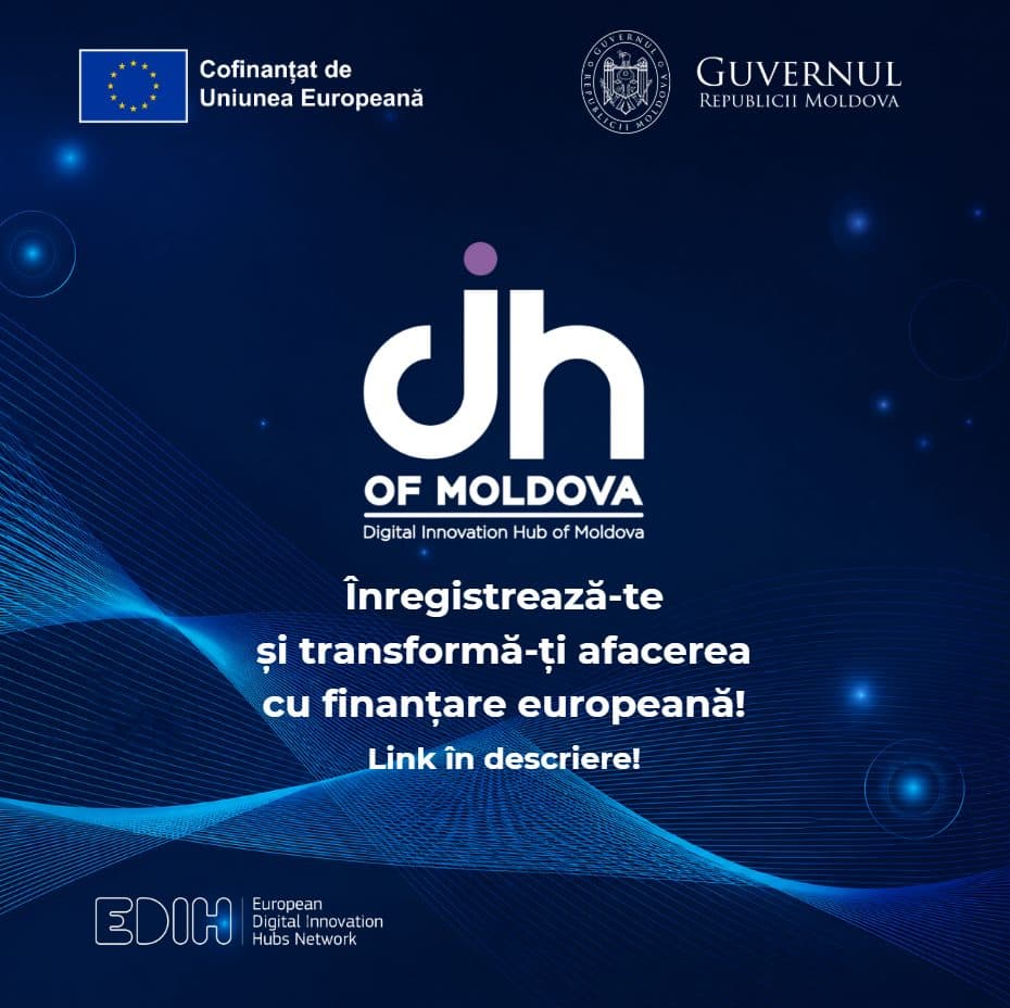 A Single Access Point for Digitalization: EDIH of Moldova Launches Its One-Stop Shop for SMEs and Public Institutions